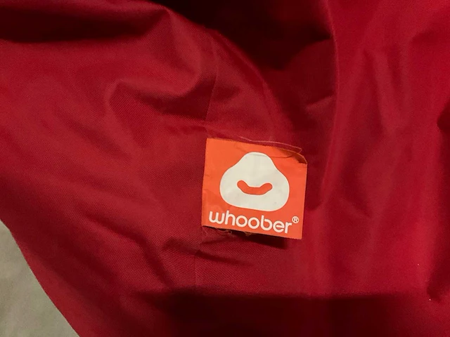 Whoober zitzak outdoor (rood) (5x) - afbeelding 3 van  3