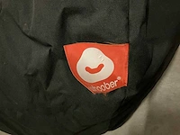 Whoober zitzak outdoor (zwart) (3x) - afbeelding 3 van  3