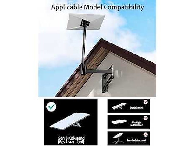 Whyfone starlink gen 3 mount ht961-b (24x) - afbeelding 1 van  1