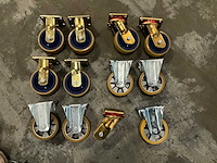 Wicke - heavy duty (zwenk)wiel 150x48 (11x) - afbeelding 1 van  8