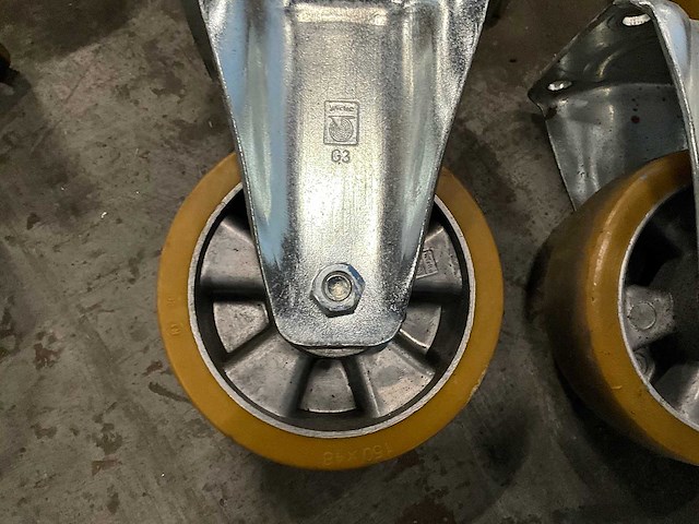 Wicke - heavy duty (zwenk)wiel 150x48 (11x) - afbeelding 3 van  8