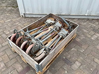 Wicke / layher - rolsteiger wielen - steiger (9x) - afbeelding 1 van  5