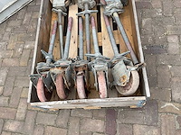 Wicke / layher - rolsteiger wielen - steiger (9x) - afbeelding 2 van  5