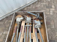 Wicke / layher - rolsteiger wielen - steiger (9x) - afbeelding 3 van  5