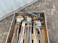 Wicke / layher - rolsteiger wielen - steiger (9x) - afbeelding 3 van  5