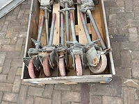 Wicke / layher - rolsteiger wielen - steiger (9x) - afbeelding 2 van  5