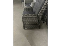 Wicker - verstelbare - tuinstoelen (4x) - afbeelding 6 van  6