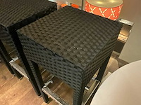 Wicker barkruk (5x) - afbeelding 2 van  5