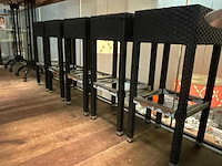 Wicker barkruk (5x) - afbeelding 3 van  5