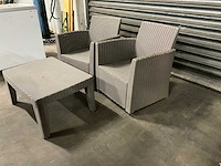 Wicker tuinset - afbeelding 3 van  3
