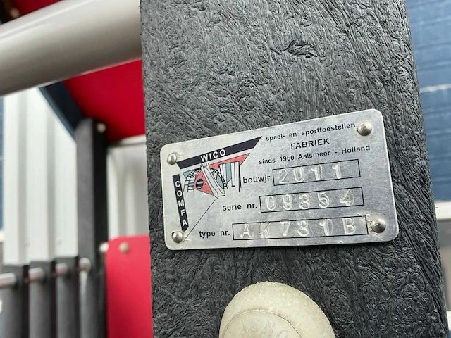 Wico comfa ak731b kunststof/rvs speelhuis - afbeelding 3 van  11