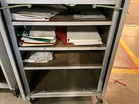 Widenhorn mobiele werkplaatskast met werkblad (2x) - afbeelding 2 van  10
