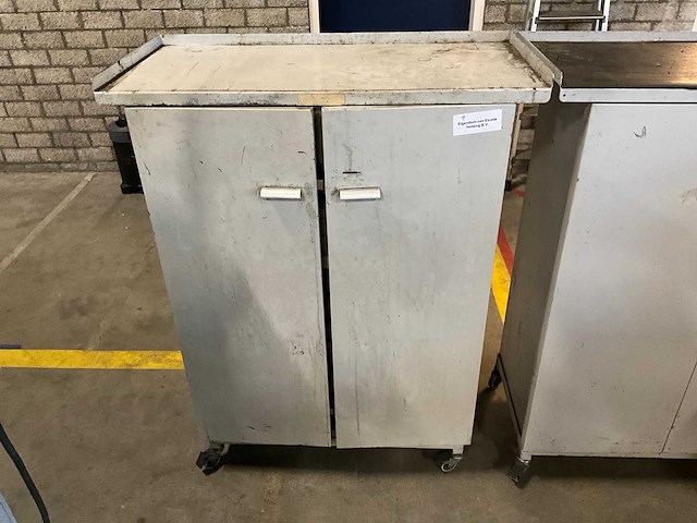 Widenhorn mobiele werkplaatskast met werkblad (2x) - afbeelding 3 van  10