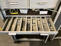 Widenhorn mobiele werkplaatskast met werkblad (2x) - afbeelding 5 van  10