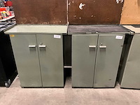 Widenhorn werkplaatskast met werkblad (2x) - afbeelding 4 van  4