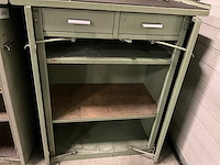 Widenhorn werkplaatskast met werkblad (2x) - afbeelding 3 van  6