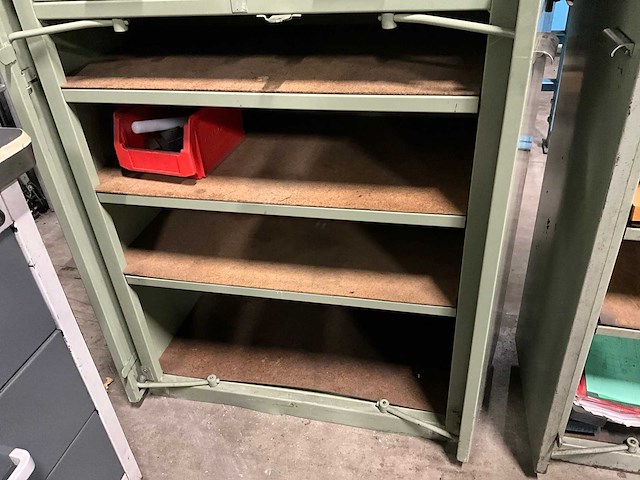 Widenhorn werkplaatskast met werkblad (2x) - afbeelding 3 van  5