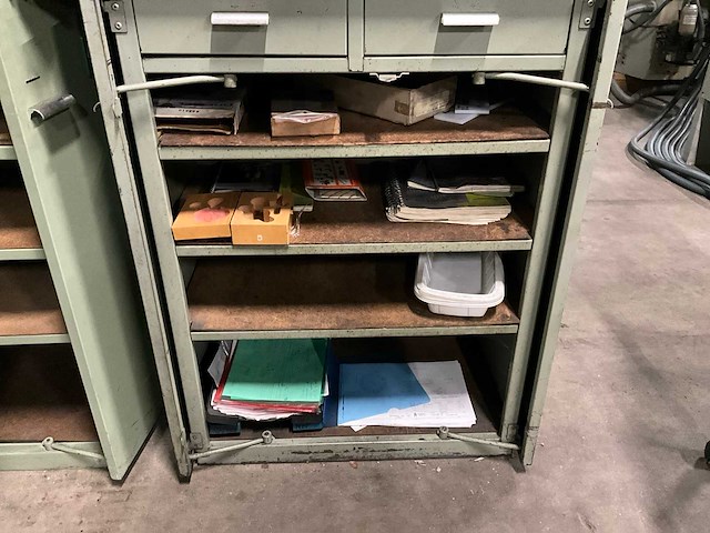 Widenhorn werkplaatskast met werkblad (2x) - afbeelding 4 van  5