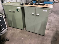 Widenhorn werkplaatskast met werkblad (2x) - afbeelding 5 van  5