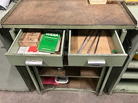 Widenhorn werkplaatskast met werkblad (2x) - afbeelding 3 van  7