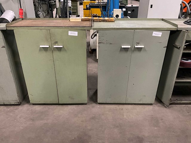 Widenhorn werkplaatskast met werkblad (2x) - afbeelding 7 van  7