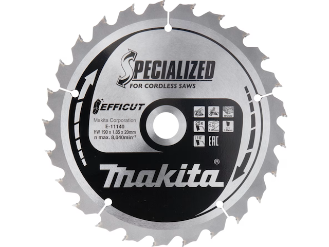 Widia zaagblad makita, e-11140 - afbeelding 1 van  3