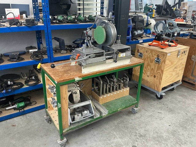 Widos polypress 2000 spiegellasmachine - afbeelding 1 van  13