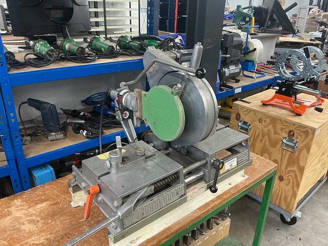 Widos polypress 2000 spiegellasmachine - afbeelding 6 van  13