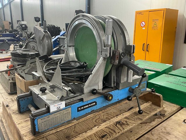 Widos polypress 2500 spiegellasmachine - afbeelding 1 van  11