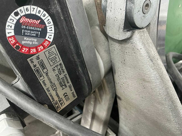 Widos polypress 2500 spiegellasmachine - afbeelding 9 van  11