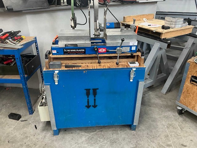 Widos polypress 2500/160 spiegellasmachine - afbeelding 5 van  12