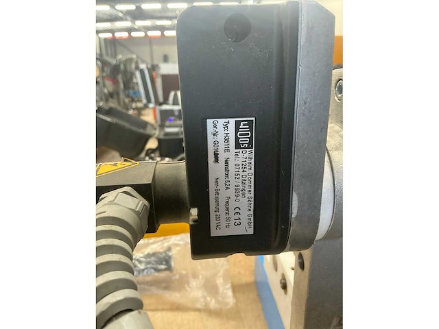 Widos polypress 3511 moflasmachine - afbeelding 6 van  7