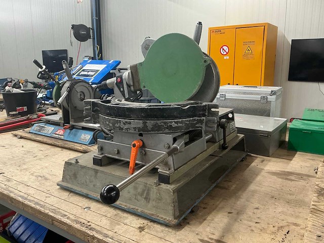 Widos polypress 502 spiegellasmachine - afbeelding 3 van  6