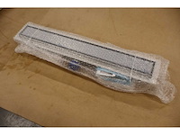Wiebaden - douchegoot 60 cm met flens en tegelrooster - afbeelding 3 van  8