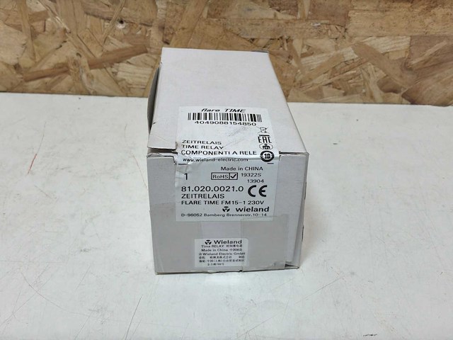 Wieland flare time fm15-1 tijdrelais 230v (2x) - afbeelding 7 van  8