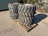 Wielen set graafmachine