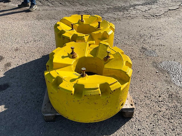 Wielgewichten ca. 700kg (2x) - afbeelding 2 van  4