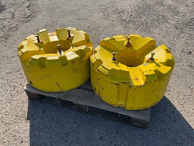 Wielgewichten ca. 700kg (2x) - afbeelding 3 van  4