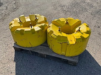 Wielgewichten ca. 700kg (2x) - afbeelding 3 van  4