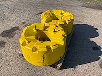 Wielgewichten ca. 700kg (2x) - afbeelding 4 van  4