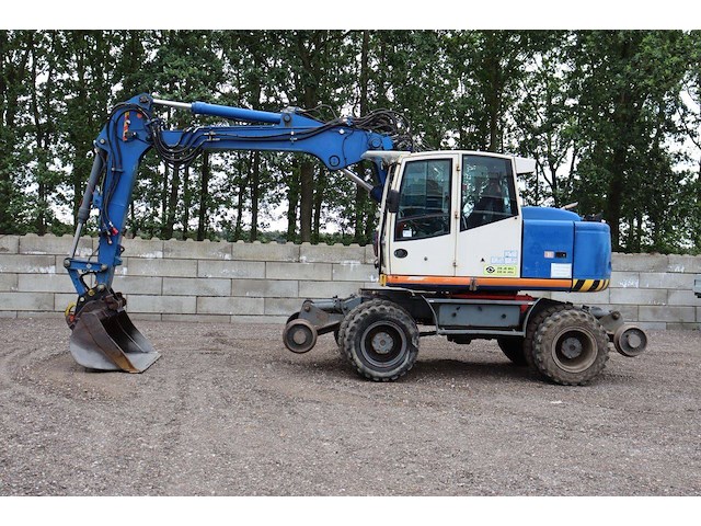 Wielgraafmachine atlas 1404k diesel 69kw 2007 - afbeelding 1 van  1