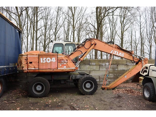 Wielgraafmachine atlas 1504 diesel 1999 - afbeelding 1 van  1