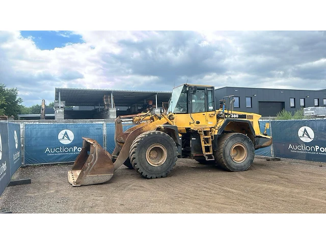 Wiellader komatsu wa380-6 diesel 142kw - afbeelding 1 van  1