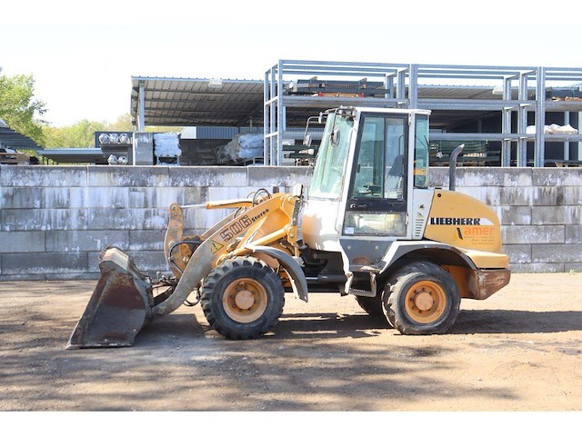 Wiellader liebherr l506 diesel 2007 - afbeelding 1 van  1