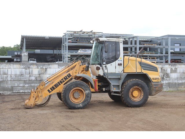 Wiellader liebherr l524 diesel 86kw - afbeelding 1 van  1