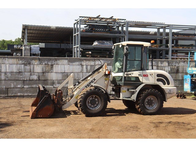 Wiellader terex tl80 diesel 44kw 2007 - afbeelding 1 van  1