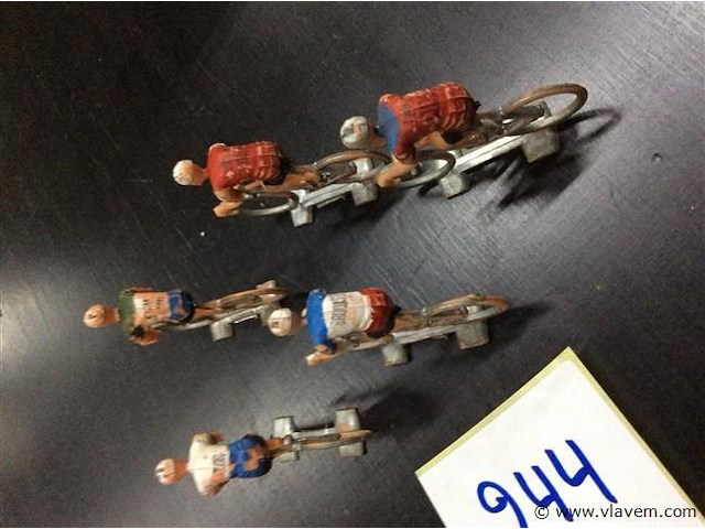 Wielrenners 5stuks - afbeelding 2 van  3