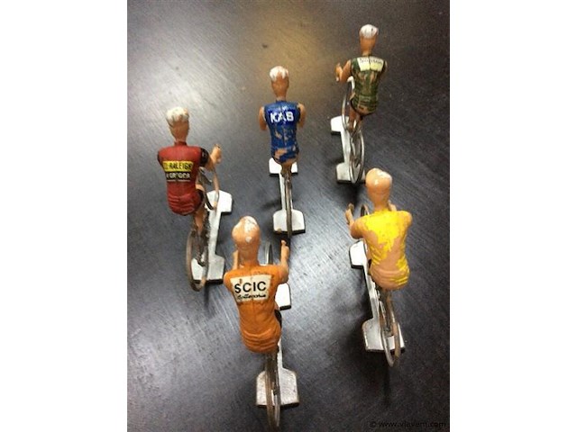 Wielrenners 5stuks - afbeelding 3 van  3