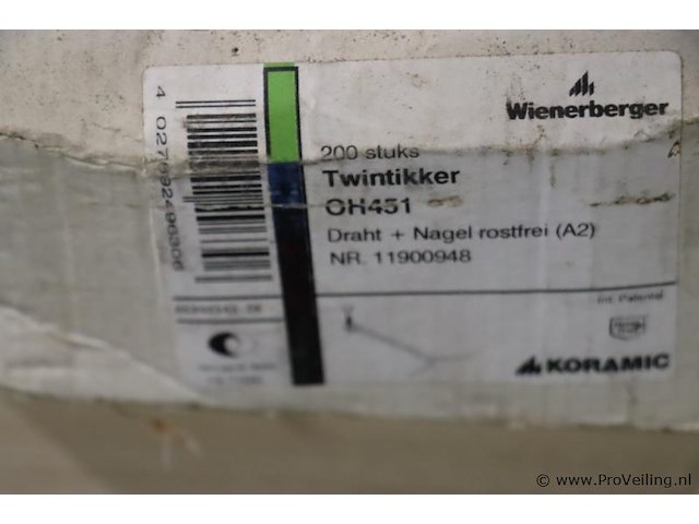 Wienerberger bevestigingsmaterialen o.a. dakpanhaken - 3 doosjes - afbeelding 6 van  6