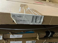 Wiesbadeb slim 100cm douchewandn - afbeelding 3 van  3